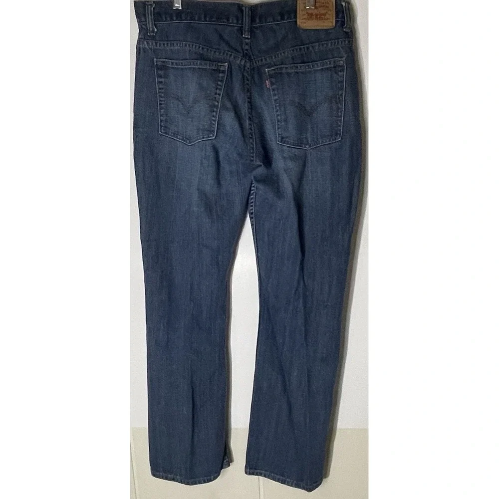 Levi's 515‎ Men's Jeans Size 34 X 30 Blue Denim Boot Leg